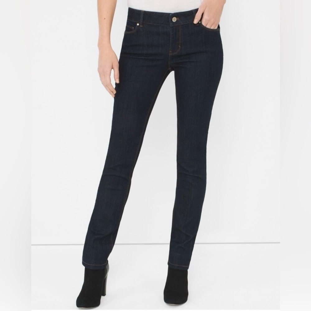 NWT WHBM The Slim Jeans In Denim Dark Wash Women’s Size 2